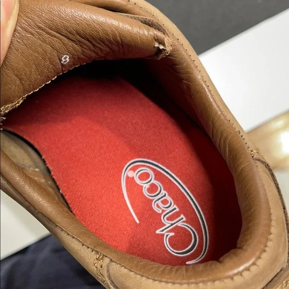 Made in ItalyChaco Pitkin Leather Shoes Skywalk Grip Soles with New Insoles8